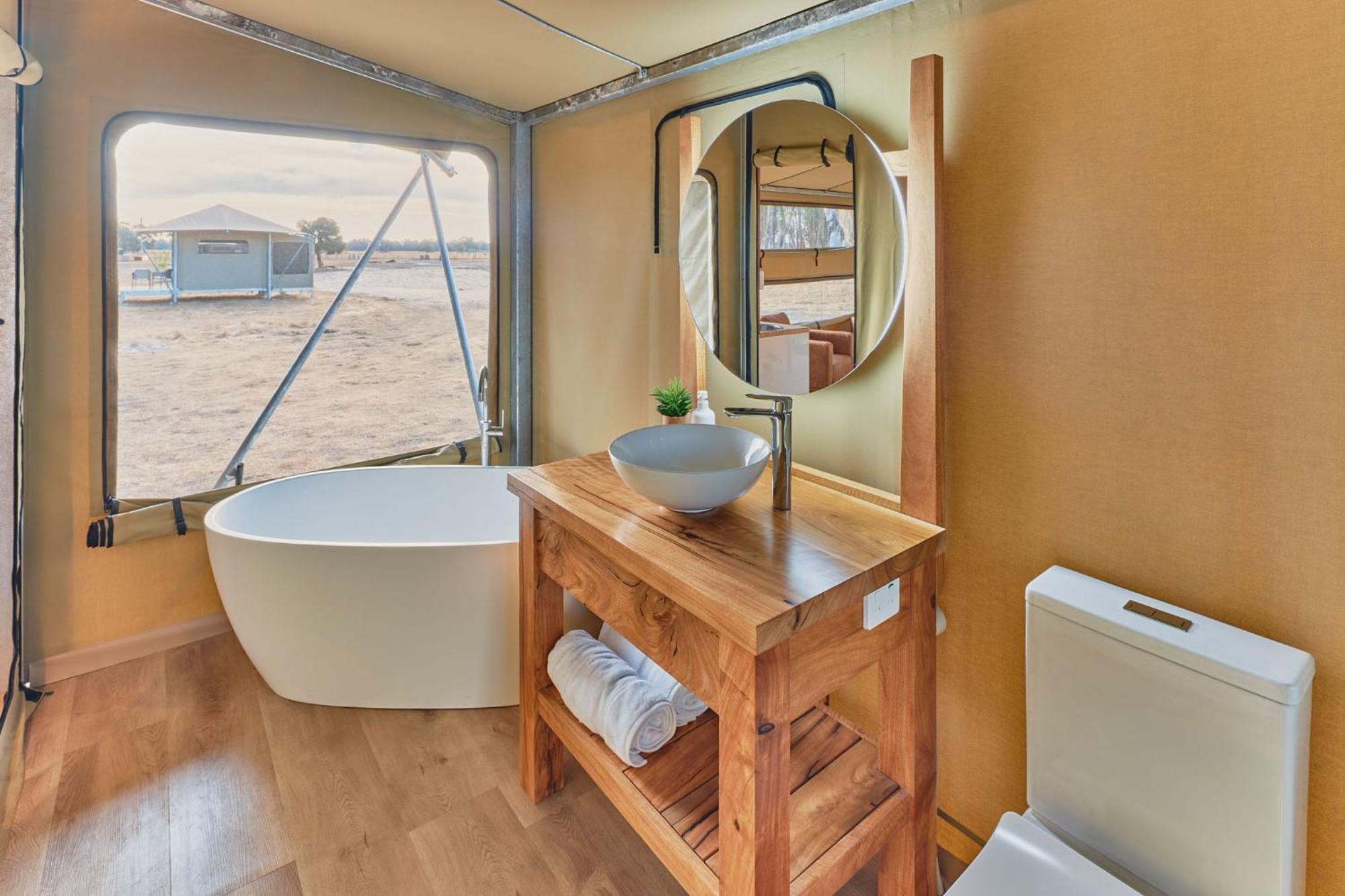 Willow Wood Glamping Retreat Broadwater Kültér fotó