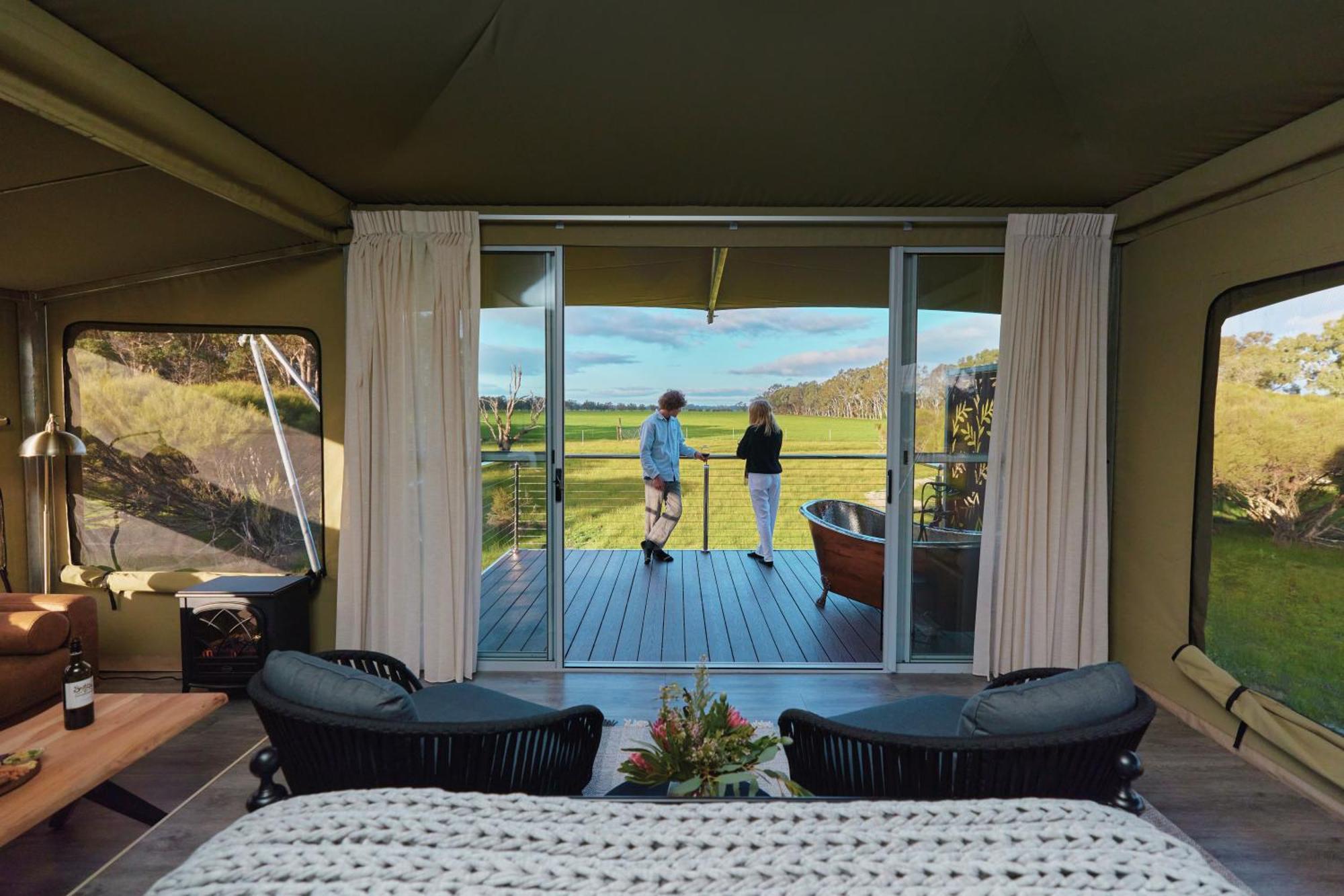 Willow Wood Glamping Retreat Broadwater Kültér fotó
