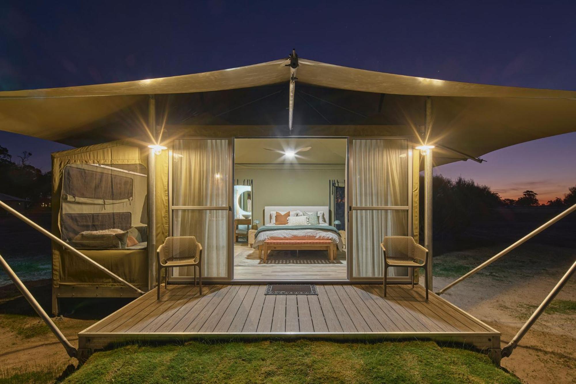 Willow Wood Glamping Retreat Broadwater Kültér fotó