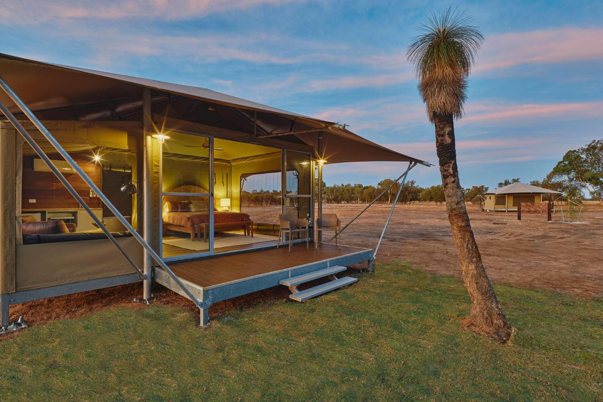 Willow Wood Glamping Retreat Broadwater Kültér fotó