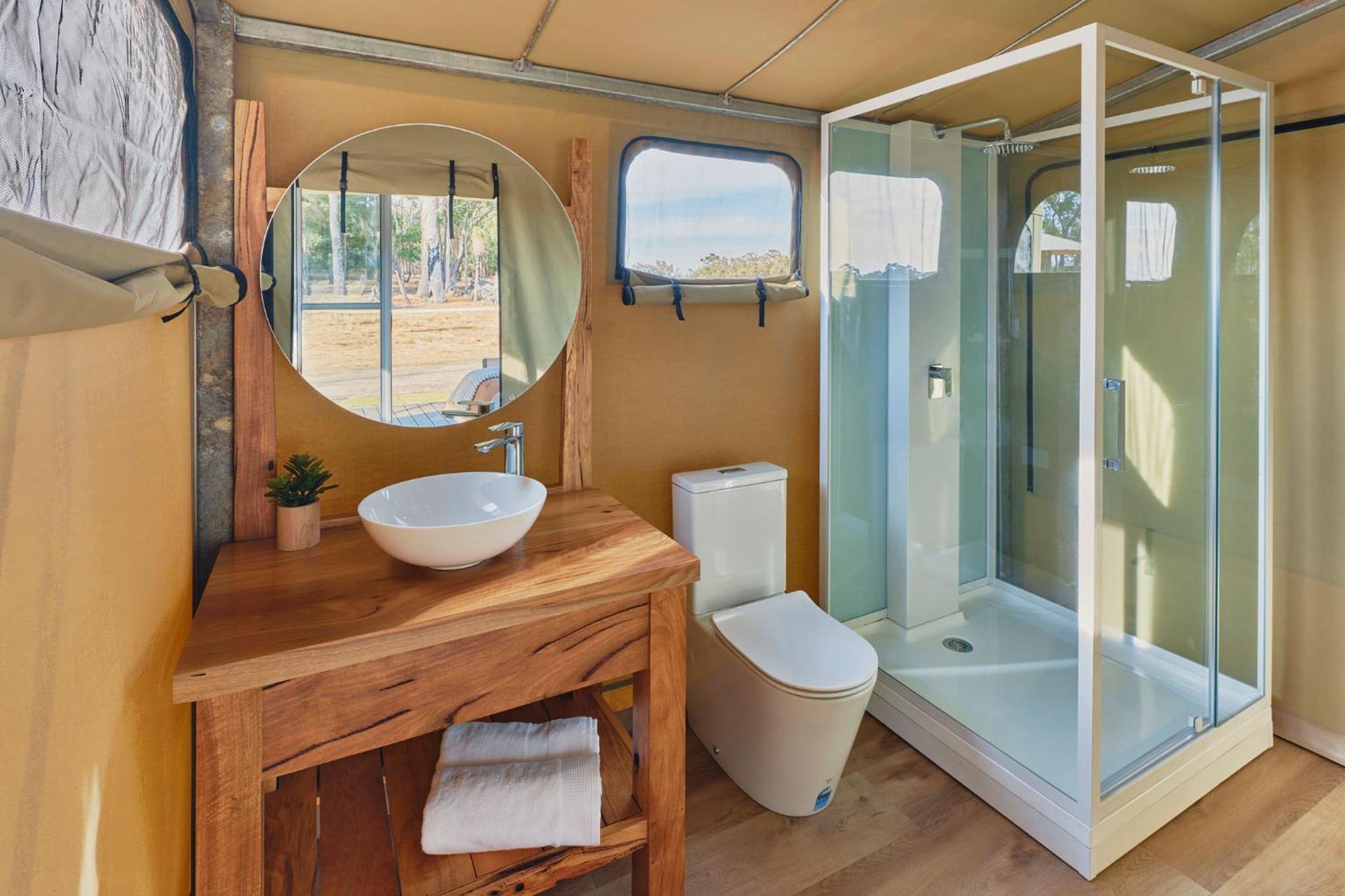 Willow Wood Glamping Retreat Broadwater Kültér fotó