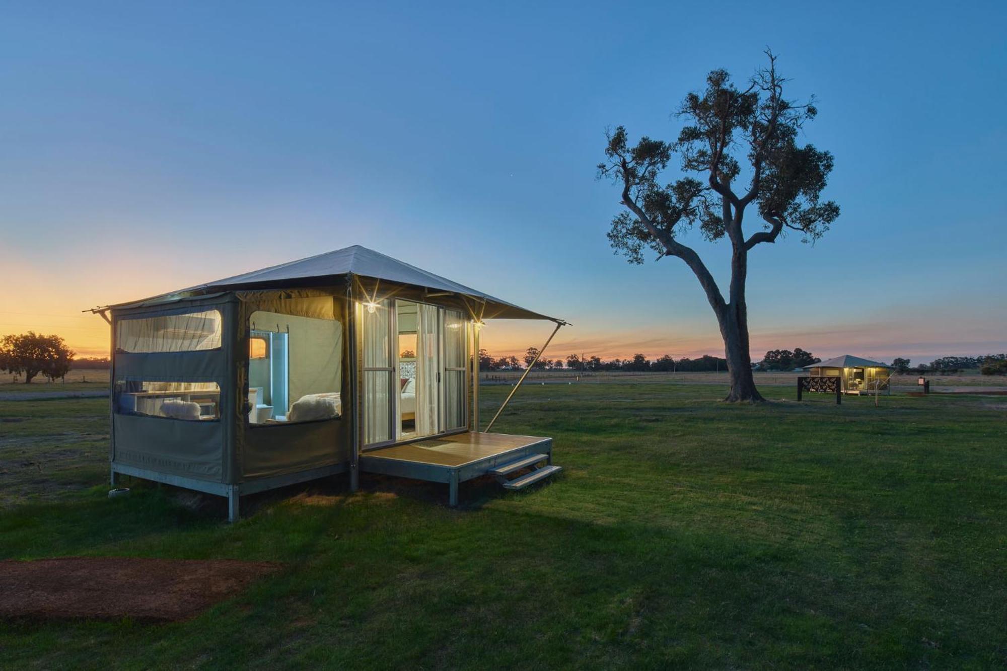 Willow Wood Glamping Retreat Broadwater Kültér fotó